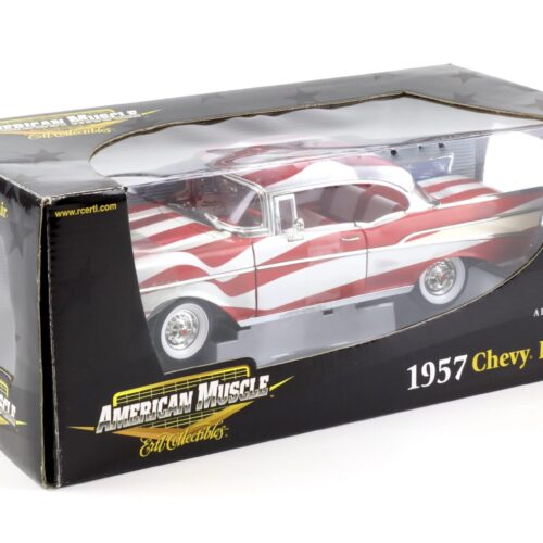 1:18 ERTL 1957 Chevrolet Bel Air US Flag Design 33987