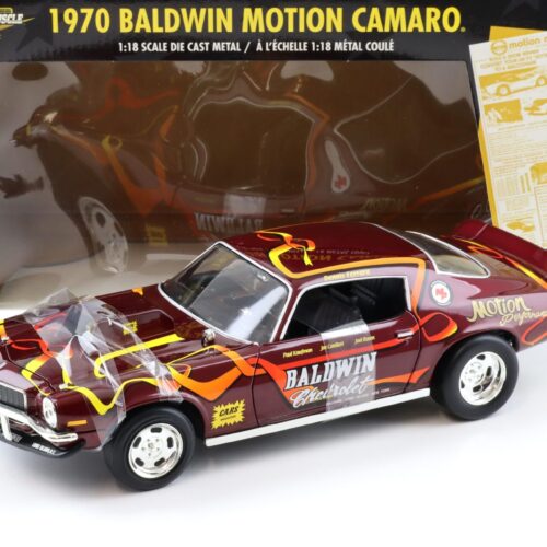 1:18 ERTL 1970 Chevrolet Baldwin Motion Camaro dark red 33379