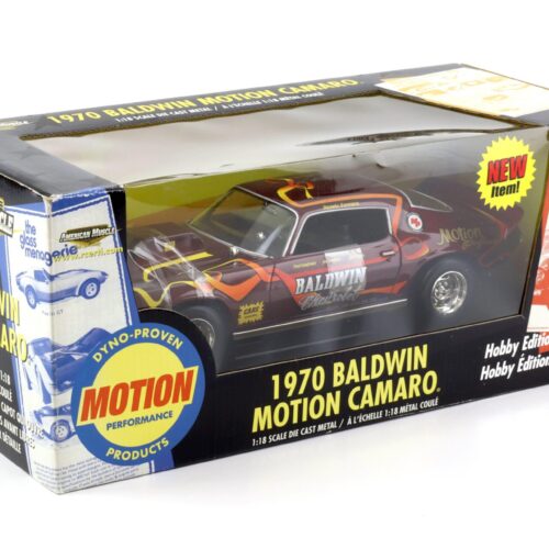 1:18 ERTL 1970 Chevrolet Baldwin Motion Camaro dark red 33379