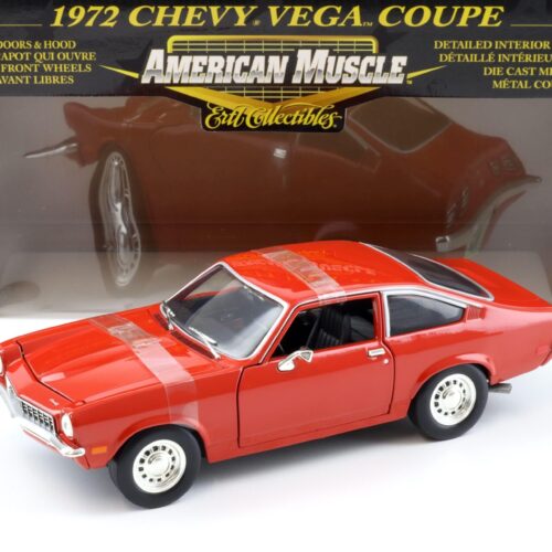 1:18 ERTL 1972 Chevrolet Chevy Vega Coupe red 33509
