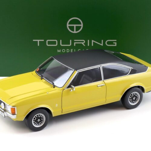 1:18 Touring Modelcars Ford Granada Consul Coupe 2. Series Daytona yellow 1975