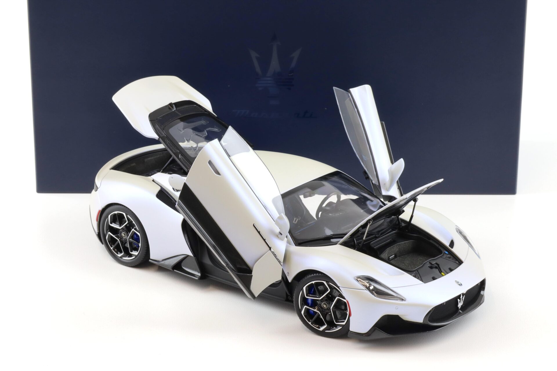 1:18 BBR Maserati MC20 Coupe 2020 Bianco Audace white Die-Cast HE180051ABF