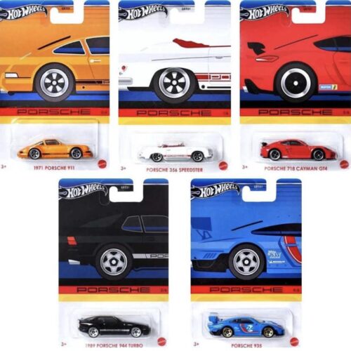1:64 Hot Wheels 2024 Porsche Celebration Pack 5 pcs. GRT01-979G Porsche 911, 356, 944