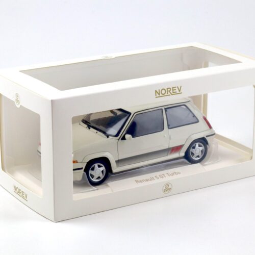 1:18 Norev Renault 5 GT Turbo Phase 2 Panda white 1989