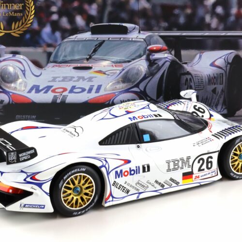 1:12 WERK83 Porsche 911 996 GT1 Winner 24h Le Mans 1998 Aiello/ McNish/ Ortelli