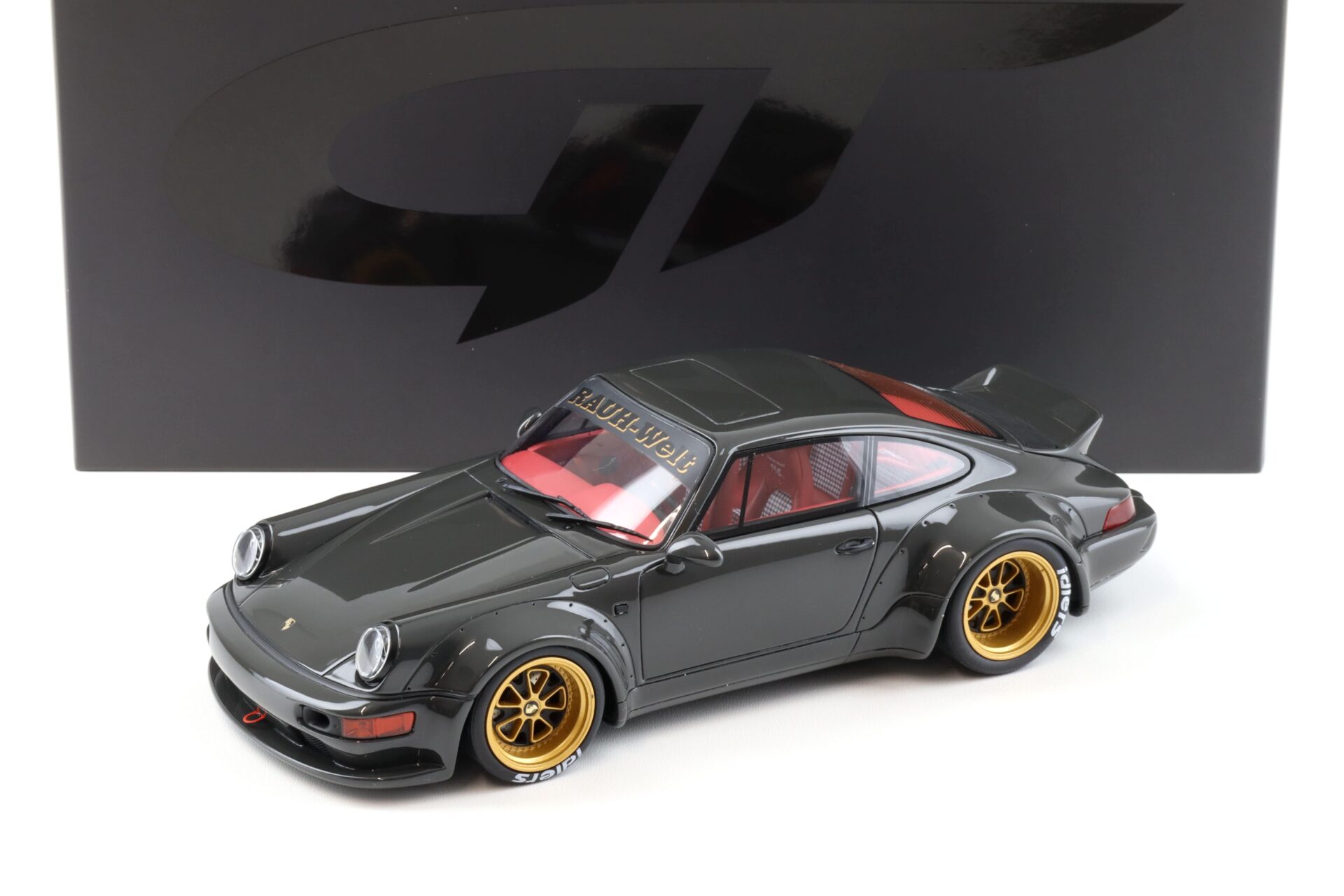 ID 95685 orig 1.jpg 1:18 GT Spirit GT816 Porsche 911 964 RWB RAUH-Welt Bourgogne grey 2018