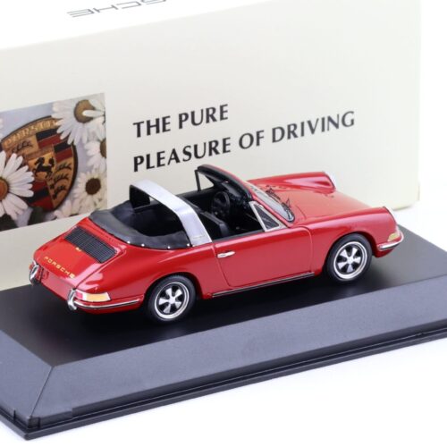 1:43 Spark Porsche 911 Targa Polo red MAP Porsche Museum