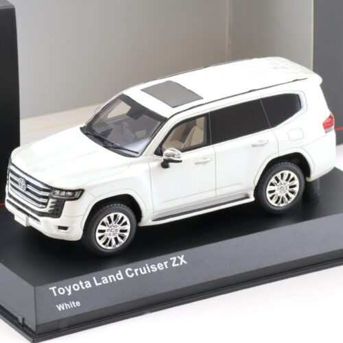 1:43 Kyosho Toyota Land Cruiser ZX white metallic KSR43119W