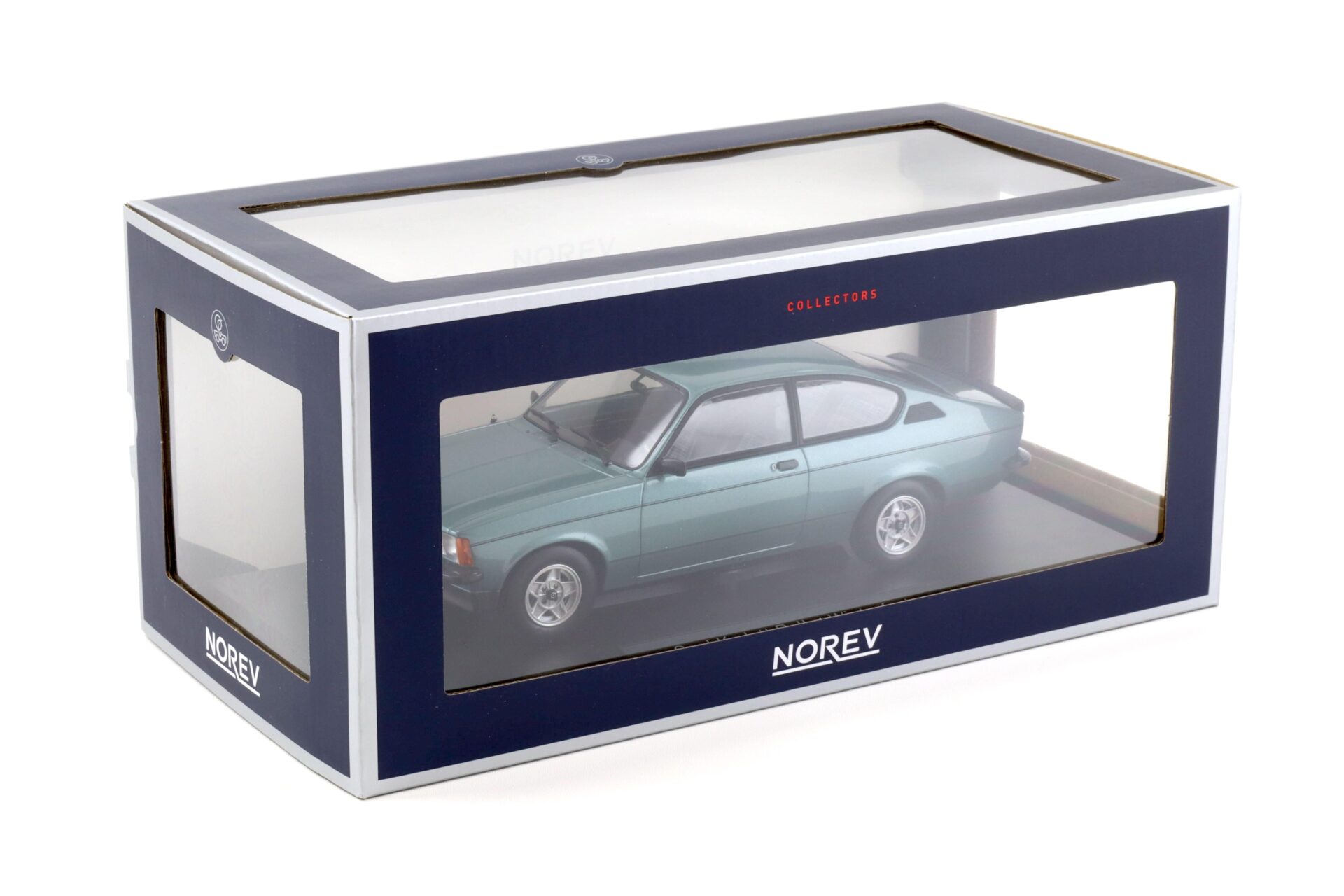1:18 Norev Opel Kadett C Rallye 2.0E Winterfest 1978 turquoise metallic