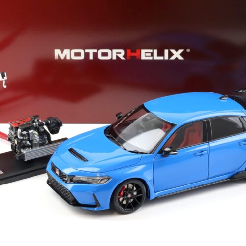1:18 Motorhelix Honda Civic Type R (FL5) Racing blue pearl 2022 M85302