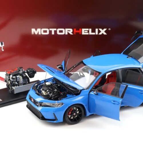 1:18 Motorhelix Honda Civic Type R (FL5) Racing blue pearl 2022 M85302