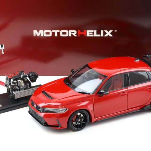 1:18 Motorhelix Honda Civic Type R (FL5) Rallye red 2022 M85304