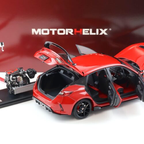 1:18 Motorhelix Honda Civic Type R (FL5) Rallye red 2022 M85304