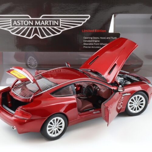1:18 Auto World 2005 Aston Martin V12 Vanquish Coupe toro red mica metallic