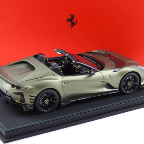 1:18 BBR Ferrari 812 Competizione A Aperta Verde Manzoni matt - Limited 70 pcs.