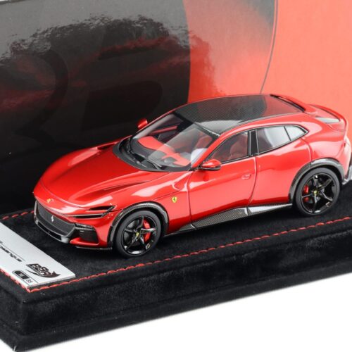 1:43 BBR Ferrari Purosangue 2023 F1 2007 red gloss Carbon roof - Limited 35 pcs.