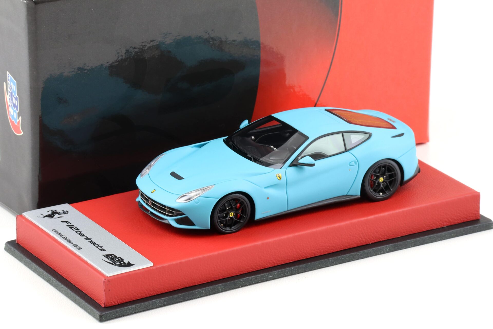 1:43 BBR Ferrari F12 Berlinetta Baby blue matt - Limited 20 pcs.
