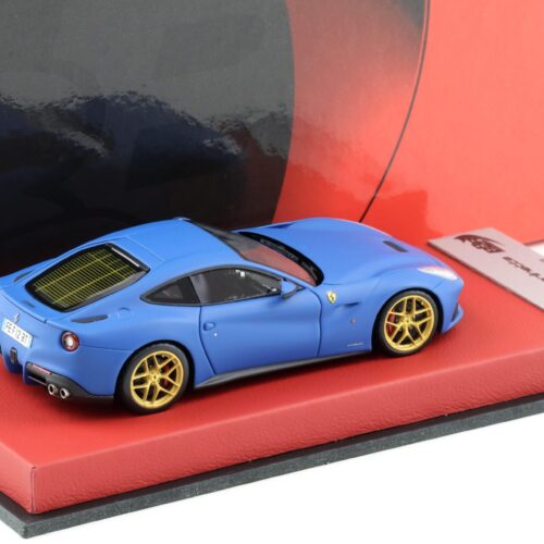 1:43 BBR Ferrari F12 Berlinetta Azzurro Dino blue matt - Limited 10 pcs.