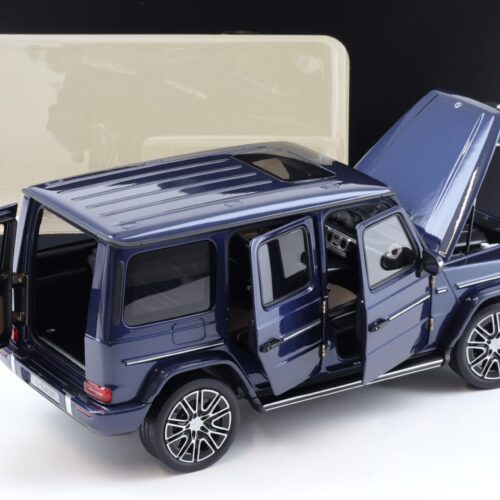 1:18 Norev Mercedes G-Klasse G500 AMG Line W463 sodalite blue 2024 DEALER VERSION