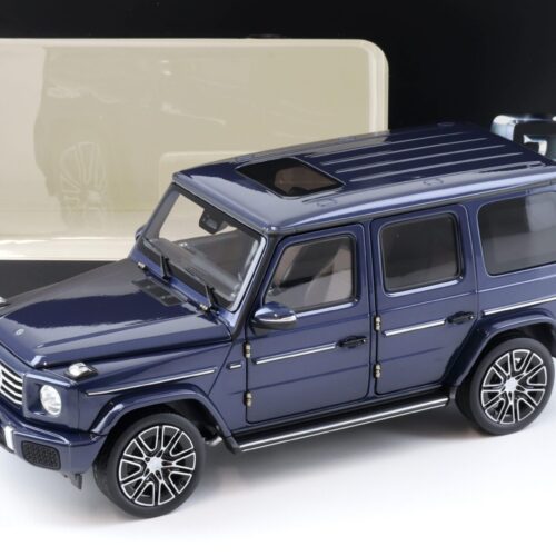 1:18 Norev Mercedes G-Klasse G500 AMG Line W463 sodalite blue 2024 DEALER VERSION