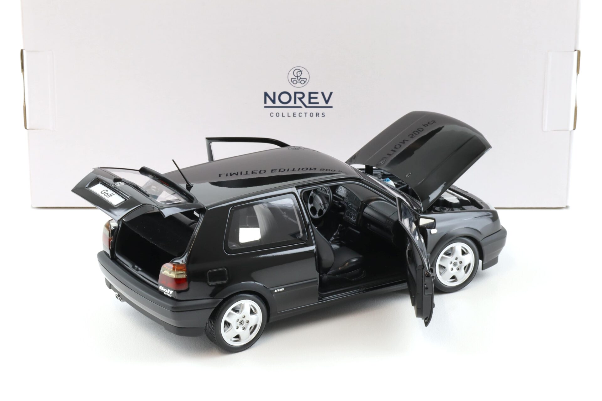 1:18 Norev VW Golf 3 VR6 Rabbit 1996 black - Limited 500 pcs.