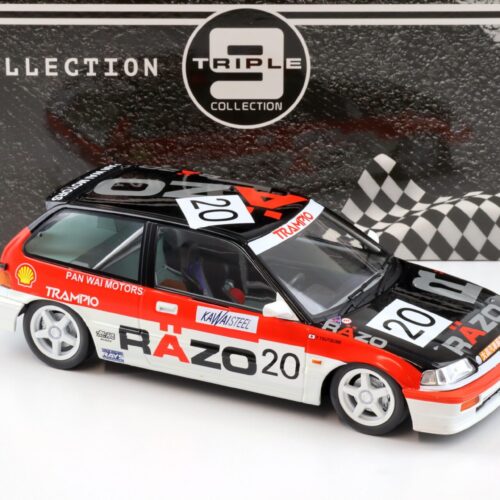 1:18 Triple9 Honda Civic EF3 #20 RAZO TRAMPIO Macau GP 1989 red T9-1800106