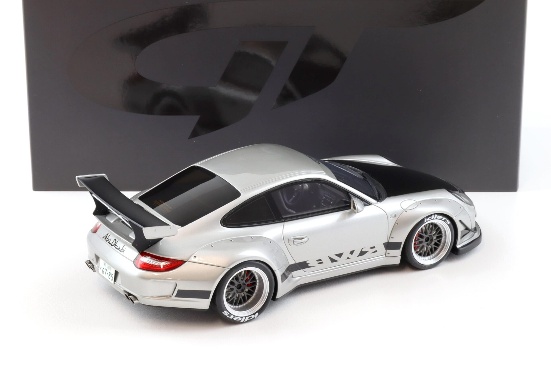 1:18 GT Spirit GT483 Porsche 911 997 RWB ABU Rough World Arctic silver 2024