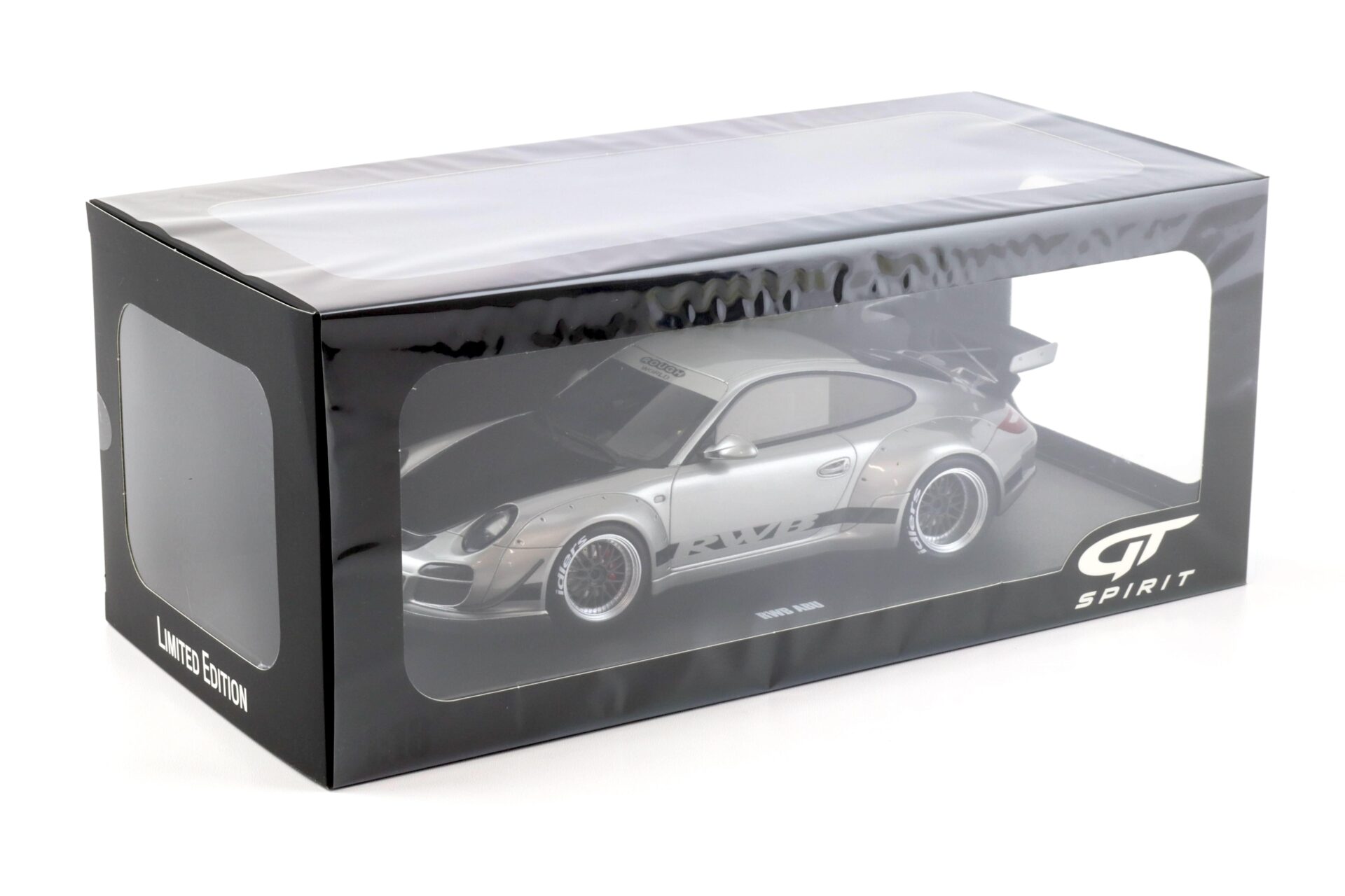 1:18 GT Spirit GT483 Porsche 911 997 RWB ABU Rough World Arctic silver 2024