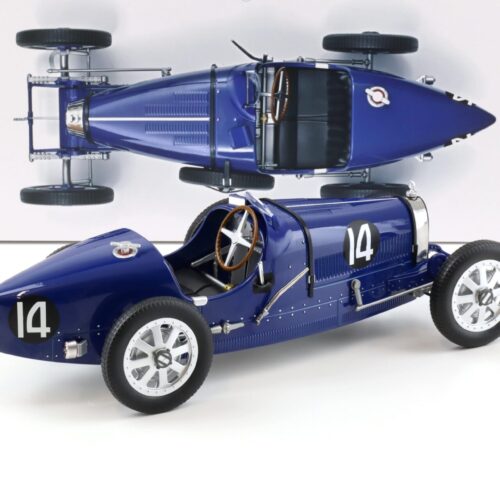 1:12 Norev Bugatti T35 - 1925 #14 dark blue 125703