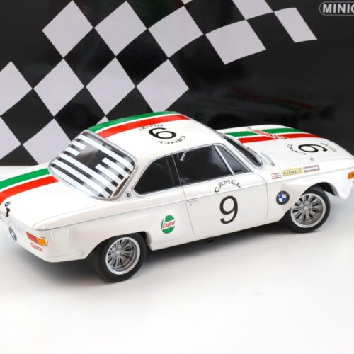 1:18 Minichamps BMW 2800 CS Castrol BMW 24h SPA 1971 Moorkens/Haxhe #9