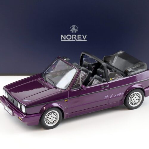 1:18 Norev VW Golf 1 Cabriolet Genesis 1992 purple metallic - Limited 500 pcs.