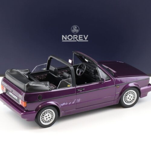 1:18 Norev VW Golf 1 Cabriolet Genesis 1992 purple metallic - Limited 500 pcs.