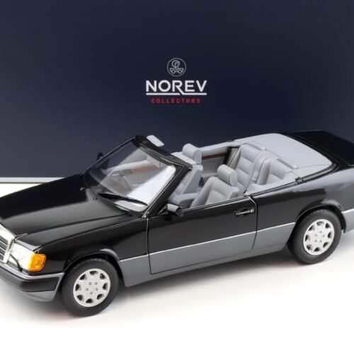 1:18 Norev Mercedes 300 CE-24 A124 Convertible 1990 black 183566