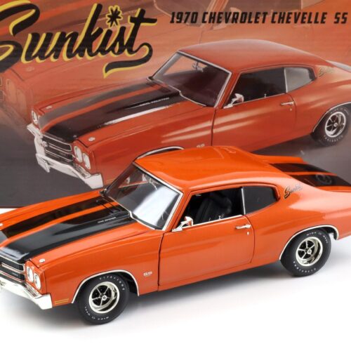 1:18 ACME 1970 Chevrolet Chevelle SS 454 LS6 Coupe Sunkist orange