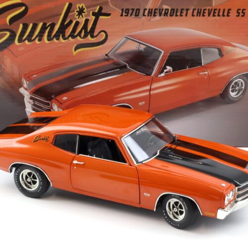 1:18 ACME 1970 Chevrolet Chevelle SS 454 LS6 Coupe Sunkist orange