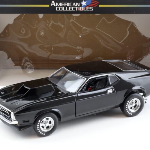 1:18 Sun Star 1971 Ford Mustang Pro Stock Drag Car black 3618
