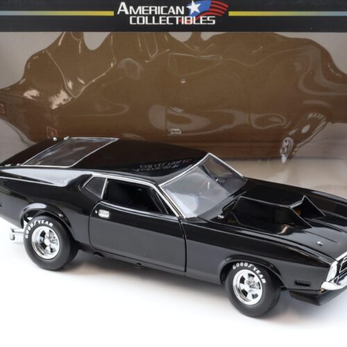 1:18 Sun Star 1971 Ford Mustang Pro Stock Drag Car black 3618