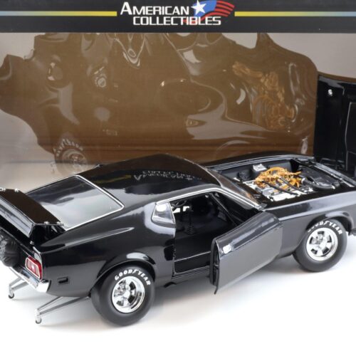1:18 Sun Star 1971 Ford Mustang Pro Stock Drag Car black 3618