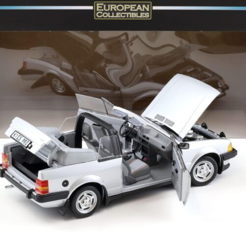 1:18 Sun Star 1984 Ford Escort XR3i Cabriolet silver metallic