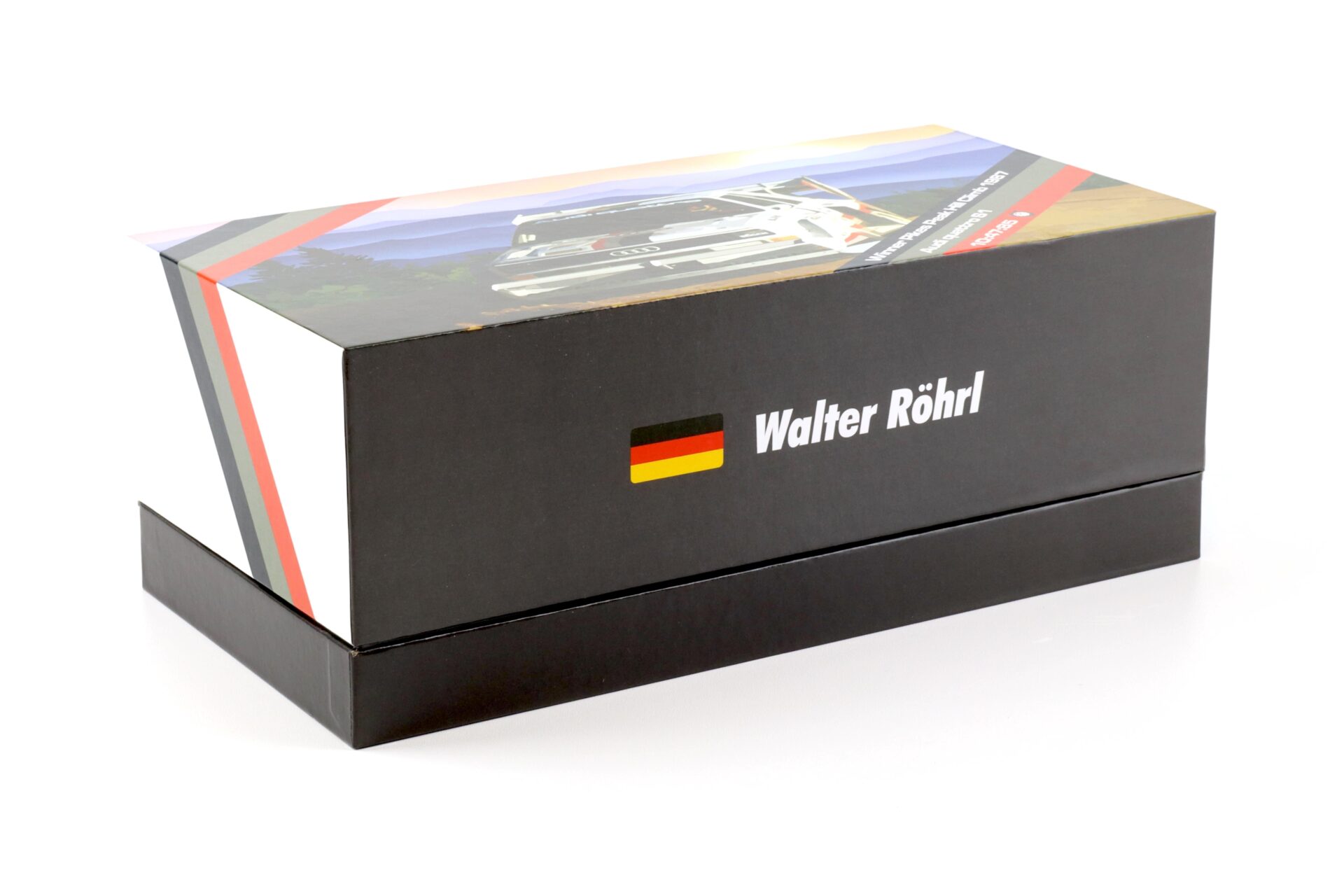 1:18 WERK83 Audi Sport Quattro S1 E2 Winner Pikes Peak 1987 Walter Röhrl #1 Collectors Box
