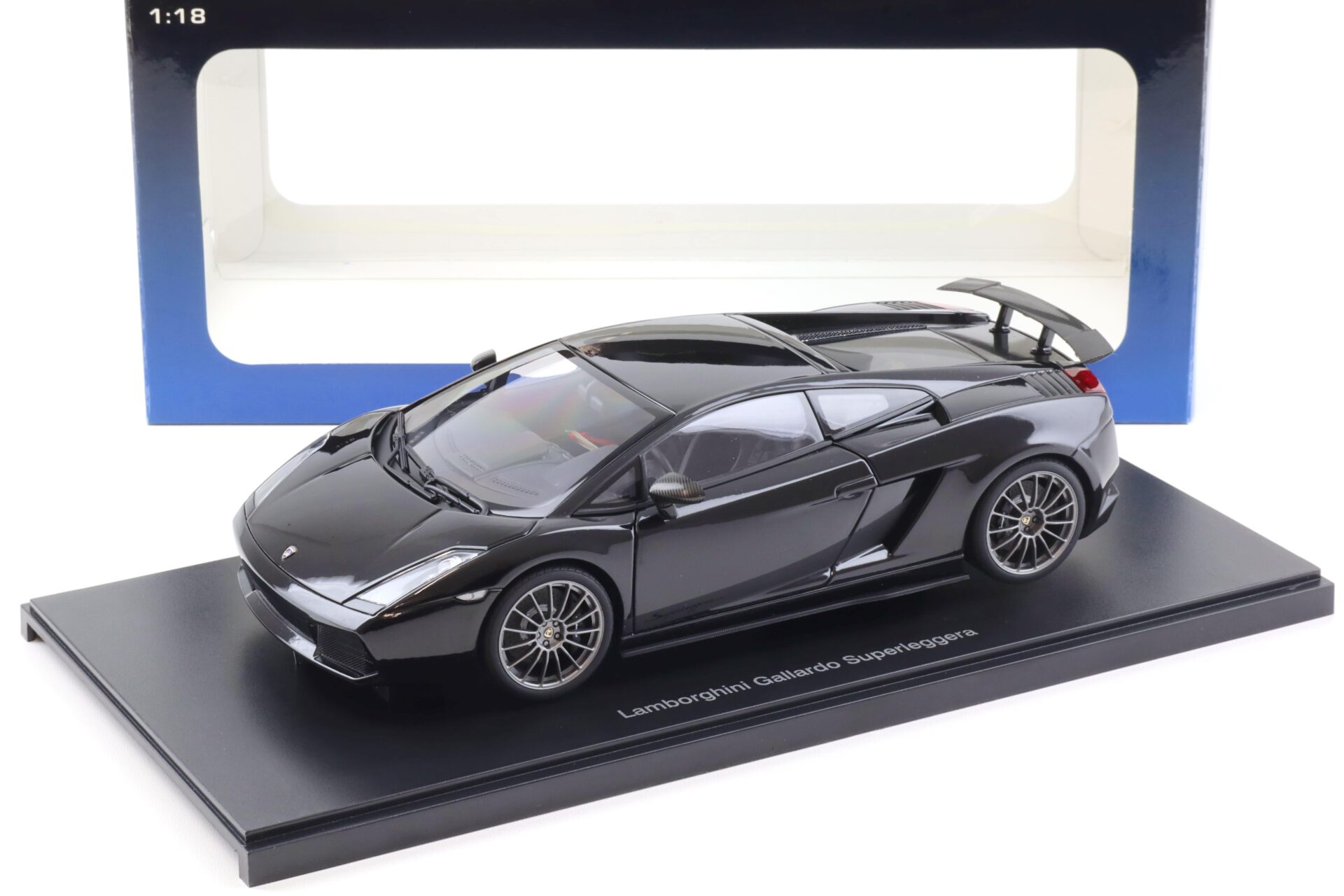 1:18 AUTOart Lamborghini Gallardo Superleggera Nero Noctis/ metallic black 74582