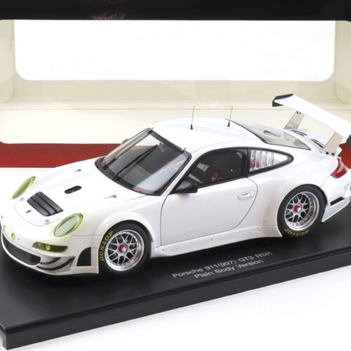 1:18 AUTOart Porsche 911 (997) GT3 RSR 2010 Plain Body Version white 81073