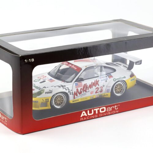 1:18 AUTOart Porsche 911 996 GT3 R Sebring 12h 2003 GT Class Winner Maassen/Luhr 80373