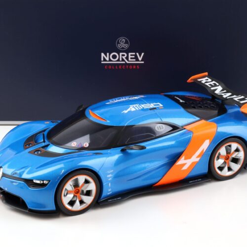 1:18 Norev Renault Alpine A110-50 blue metallic/ orange 185147