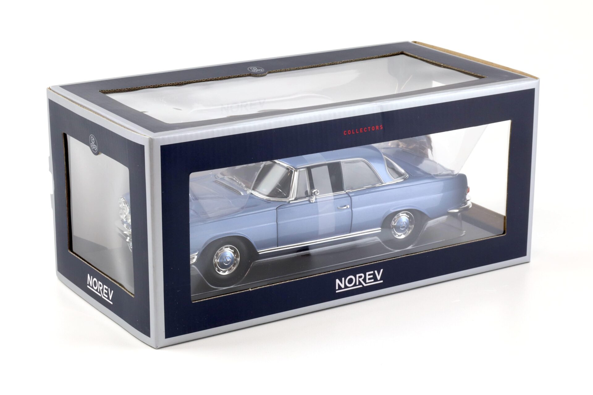 1:18 Norev Mercedes 280 SE Coupe W111 1969 light blue metallic 183532
