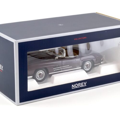 1:18 Norev Mercedes 300 SL Roadster 1957 dark red with Hardtop 183891