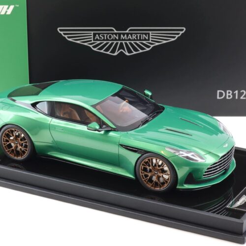 1:18 Motorhelix Aston Martin DB12 Coupe 2023 Iridescent Emerald green - Limited 199 pcs.