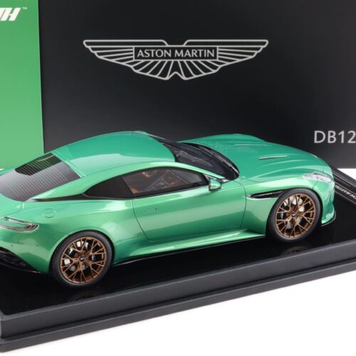 1:18 Motorhelix Aston Martin DB12 Coupe 2023 Iridescent Emerald green - Limited 199 pcs.
