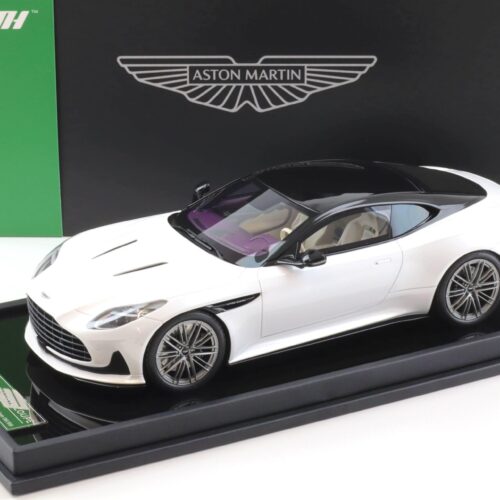 1:18 Motorhelix Aston Martin DB12 Coupe 2023 Zenith white - Limited 99 pcs.