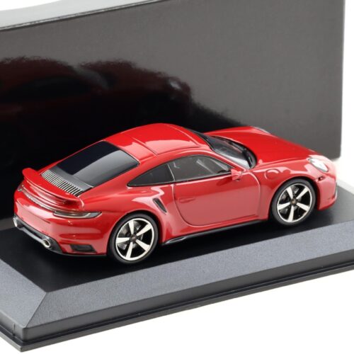 1:43 Minichamps Porsche 911 (992) Turbo S Coupe 2020 Karmin red